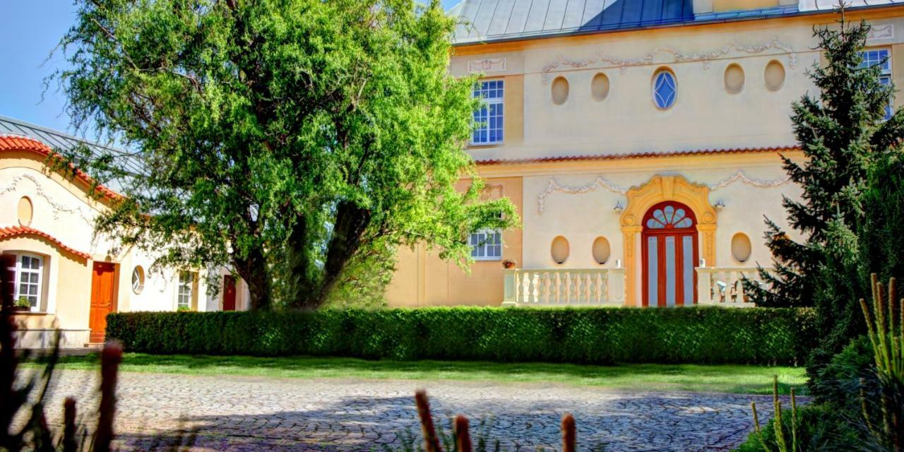 Penzion Tillerova Vila Lázně Bohdaneč Exteriör bild